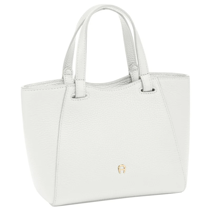 Aigner Pura S - Bolso de mano 26 cm (cotton white)