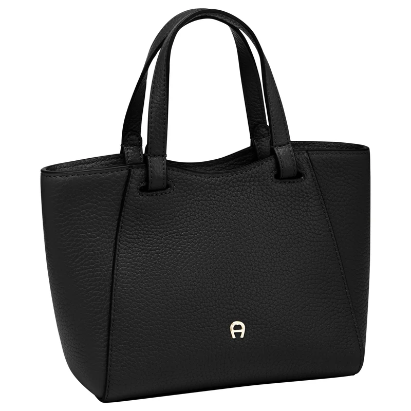 Aigner Pura S - Bolso de mano 26 cm (black)