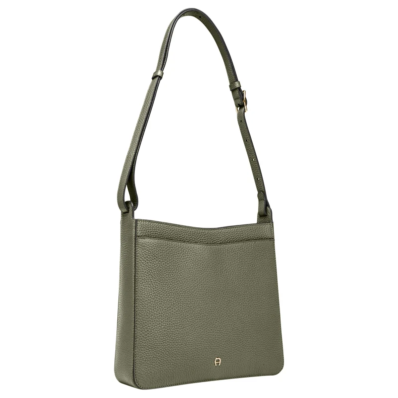 Aigner Pura M - Bolso saco 27 cm (moss green)