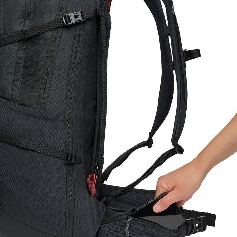 Vaude Wizard 28+4 long - Mochila de senderismo 55 cm (black)