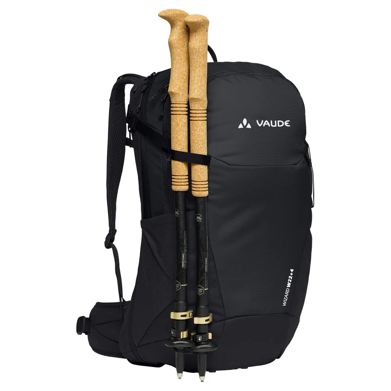 Vaude Women's Wizard 22+4 - Mochila de senderismo 51 cm (black)