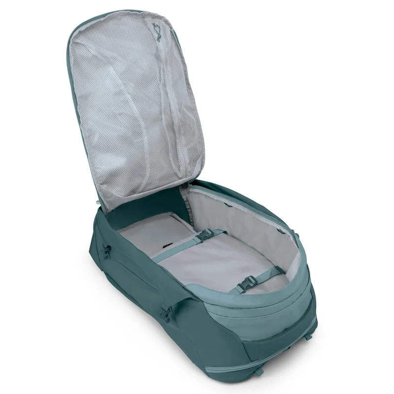 Osprey Farpoint 40 - Mochila de viaje 55 cm (cascade blue-torrent blue)