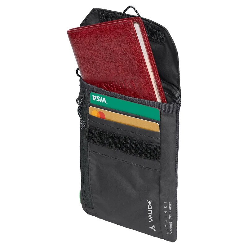 Vaude NeckWallet - Bolsa de pecho 18 cm (black)