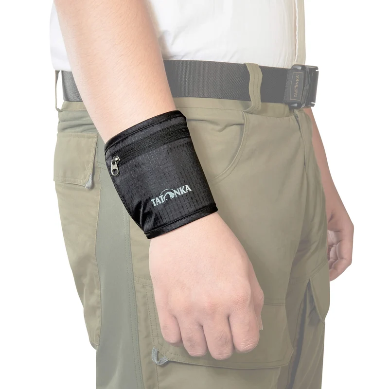 Tatonka Skin Wrist Wallet - Cartera 26 cm (black)