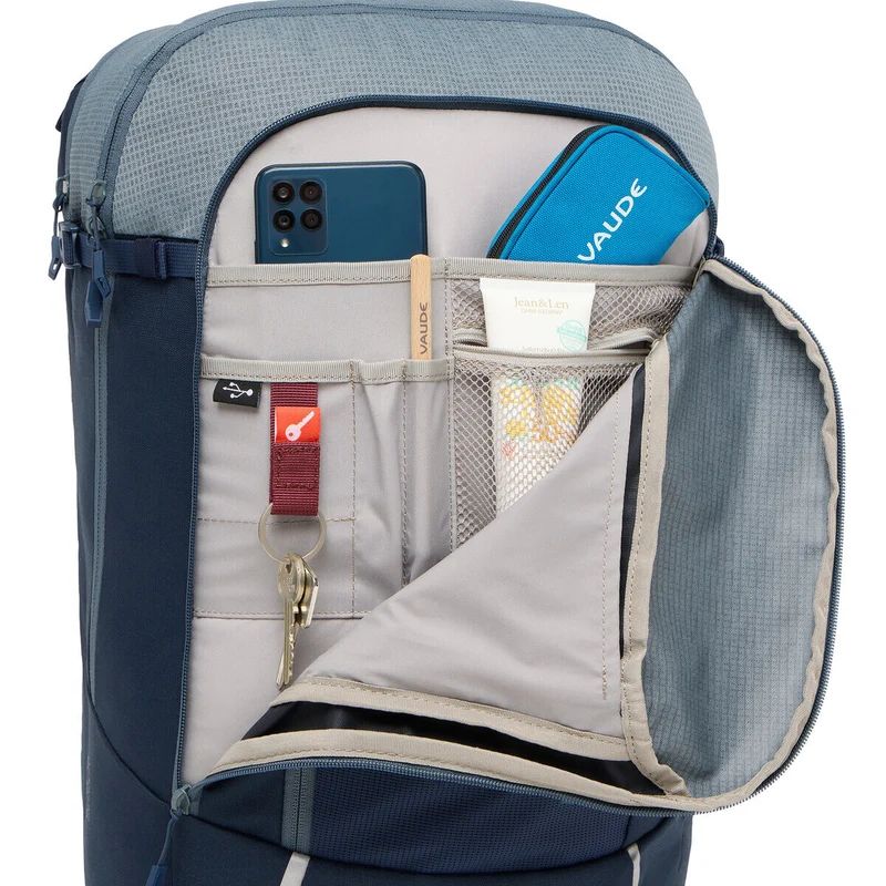 Vaude Cycle 28 II - Mochila alforja trasera 15.6" 54 cm (heron)