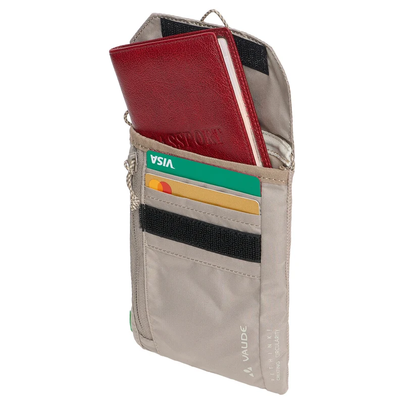 Vaude NeckWallet - Bolsillo de pecho 18 cm (boulder)
