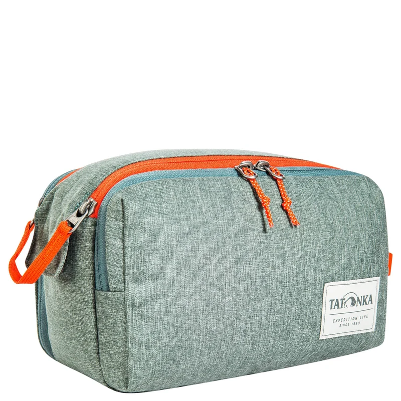 Tatonka Cosmetic Double Zip Pouch - Neceser 27 cm (sage green)