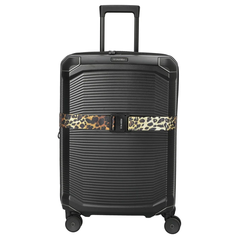 Travelite Accessoires - Cinturón para maleta (leoprint)