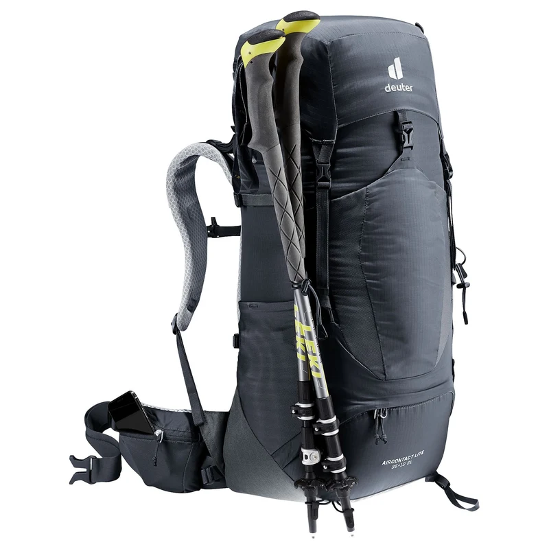 Deuter Aircontact Lite 35 + 10 SL - Mochila de trekking para mujer 70 cm (black-graphite)