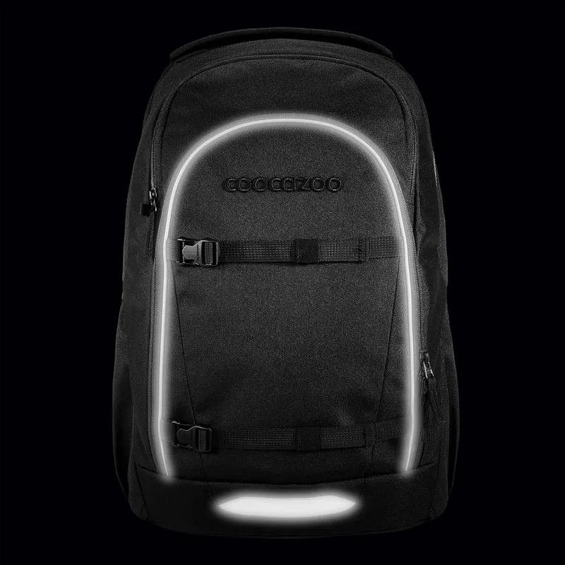 Coocazoo Every - Mochila escolar 44 cm (Midnight Black)