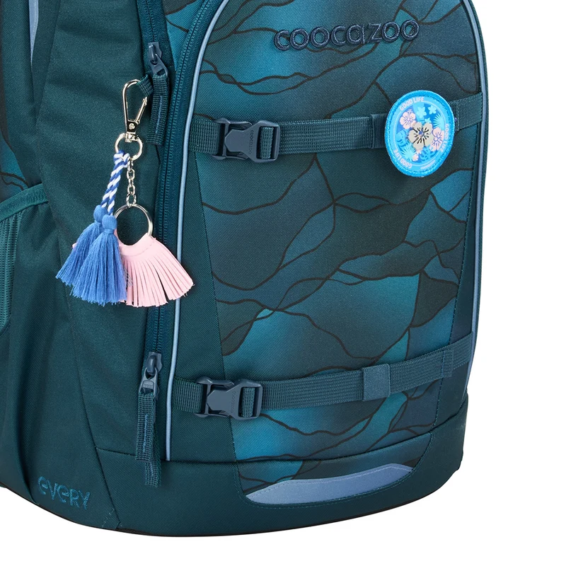 Coocazoo Every - Mochila escolar 44 cm (Cryastal Waves)