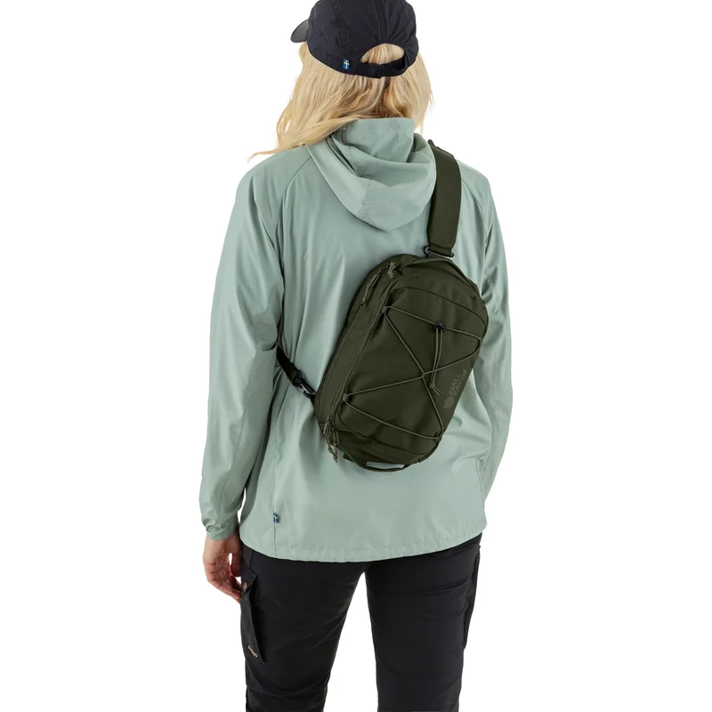 Fjällräven Skule Sling 6 - Bolso bandolera 35 cm (deep forest)