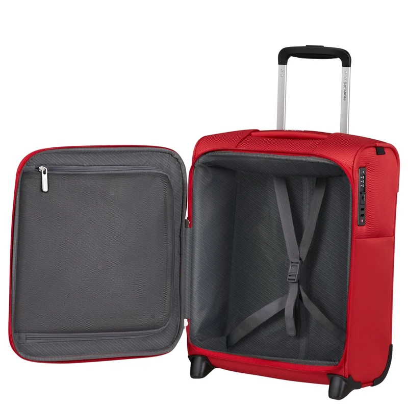 Samsonite Base Breeze Upright Underseater - Trolley de cabina con 2 ruedas 45 cm (red)