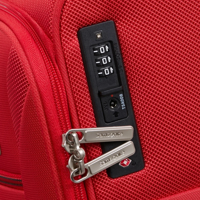 Samsonite Base Breeze Upright Underseater - Trolley de cabina con 2 ruedas 45 cm (red)