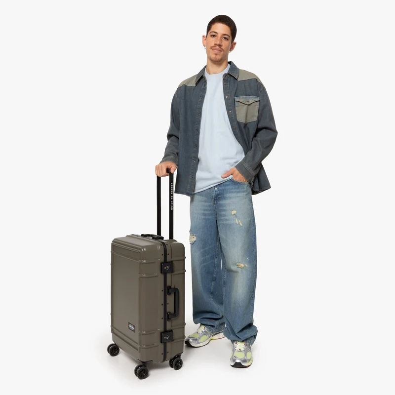 Eastpak selection Resist'r Case - Trolley mediano con 4 ruedas 68.5 cm (army olive)