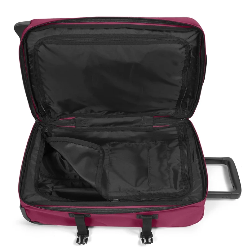 Eastpak Tranverz S 42 - Bolsa de viaje con ruedas 51 cm (wine burgundy)