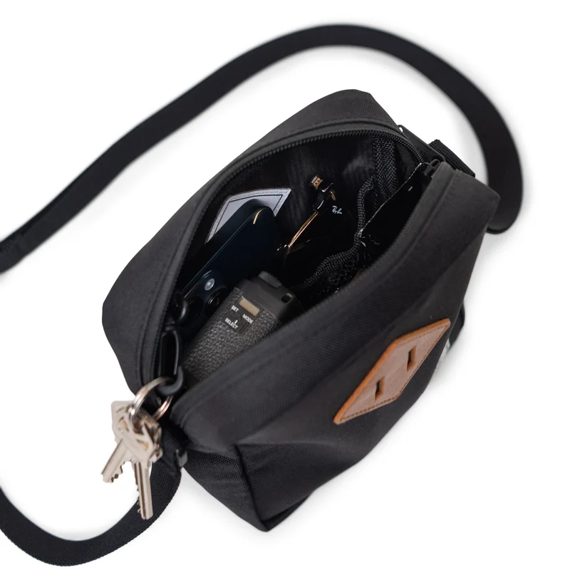 Herschel Heritage - Bolso bandolera 18 cm (black)