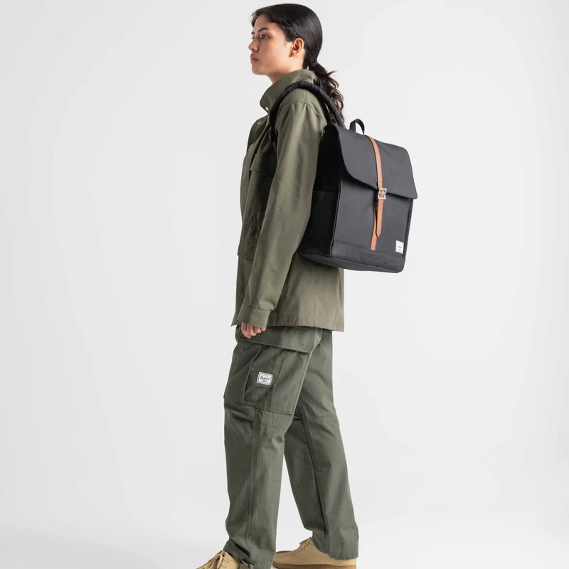 Herschel City - Mochila 14" 36 cm (black)