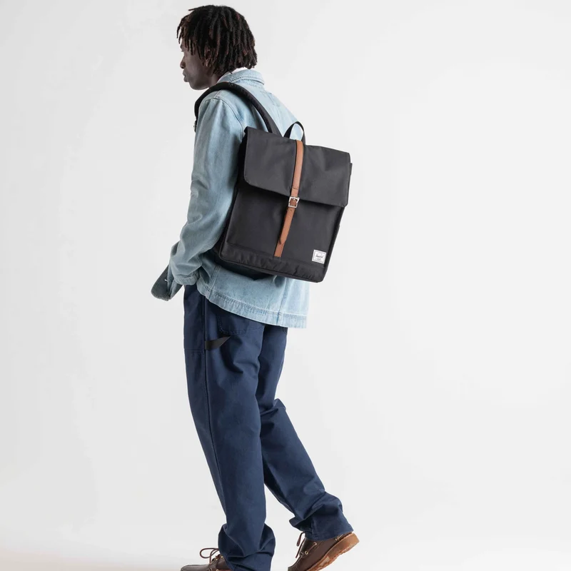 Herschel City - Mochila 14" 36 cm (black)