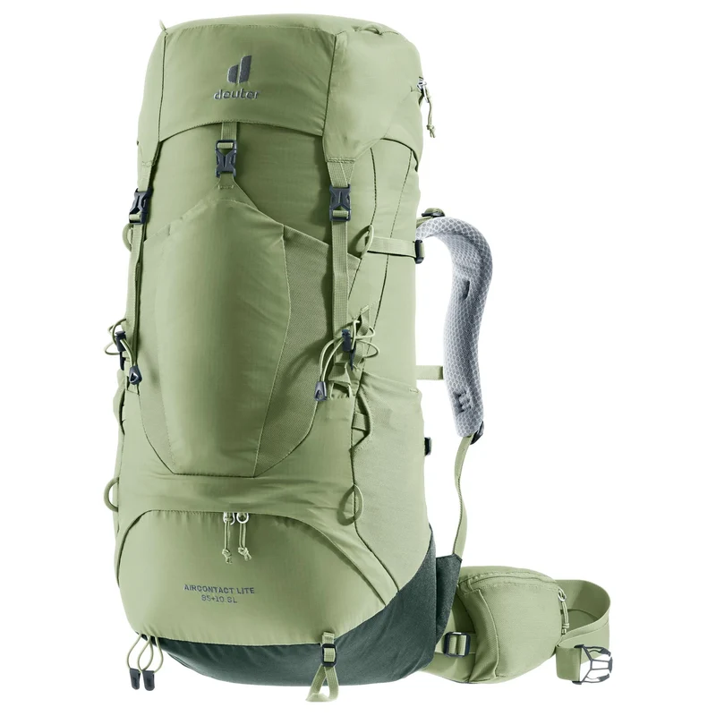 Deuter Aircontact Lite 35 + 10 SL - Mochila de trekking para mujer 70 cm (grove-ivy)