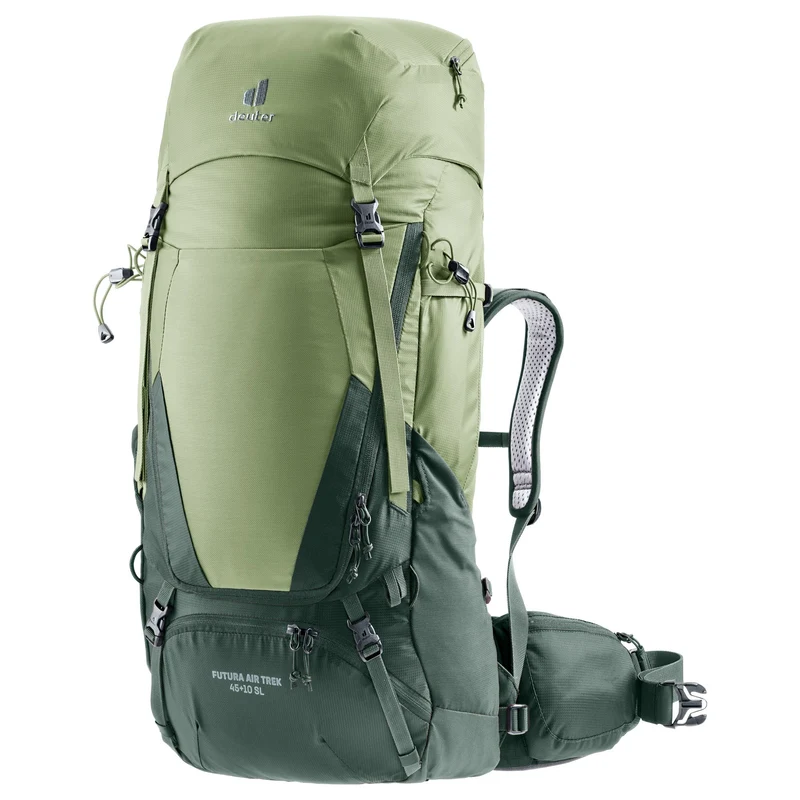 Deuter Futura Air Trek 45 + 10 SL - Mochila de trekking para mujer 72 cm (grove-ivy)