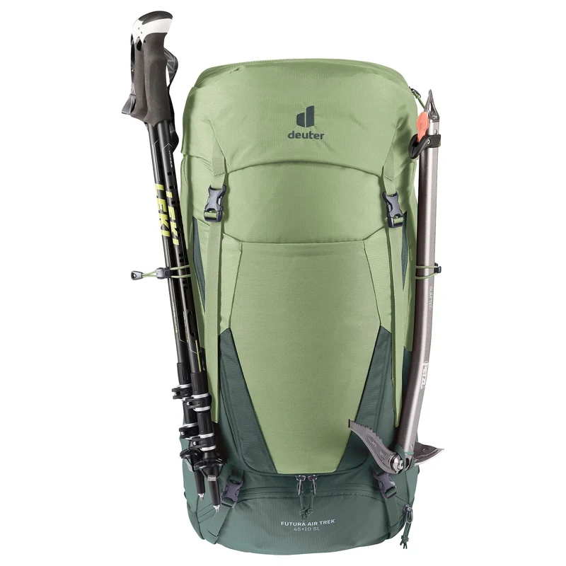 Deuter Futura Air Trek 45 + 10 SL - Mochila de trekking para mujer 72 cm (grove-ivy)