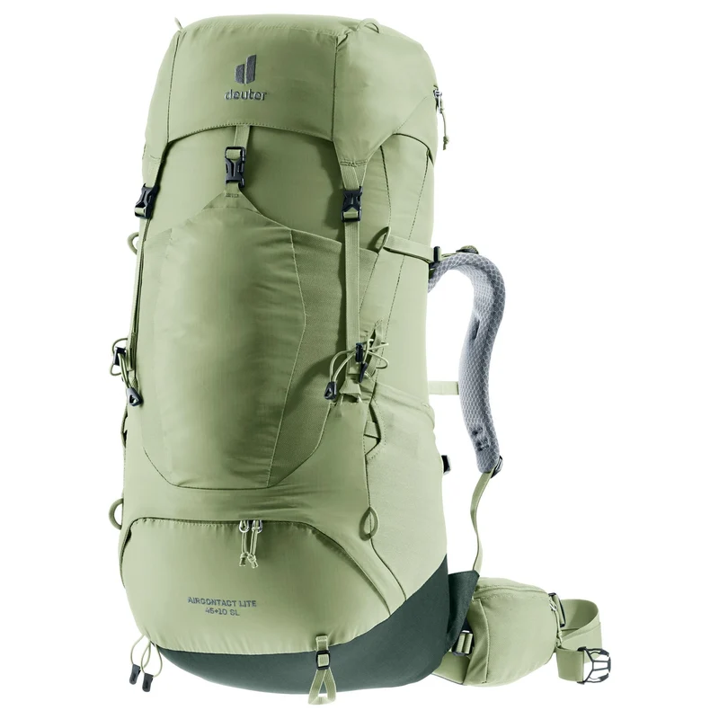 Deuter Aircontact Lite 45 + 10 SL - Mochila de trekking para mujer 73 cm (grove-ivy)