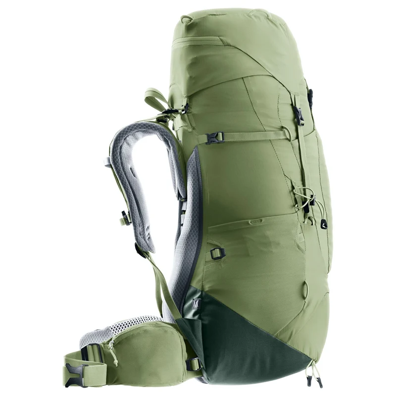 Deuter Aircontact Lite 45 + 10 SL - Mochila de trekking para mujer 73 cm (grove-ivy)