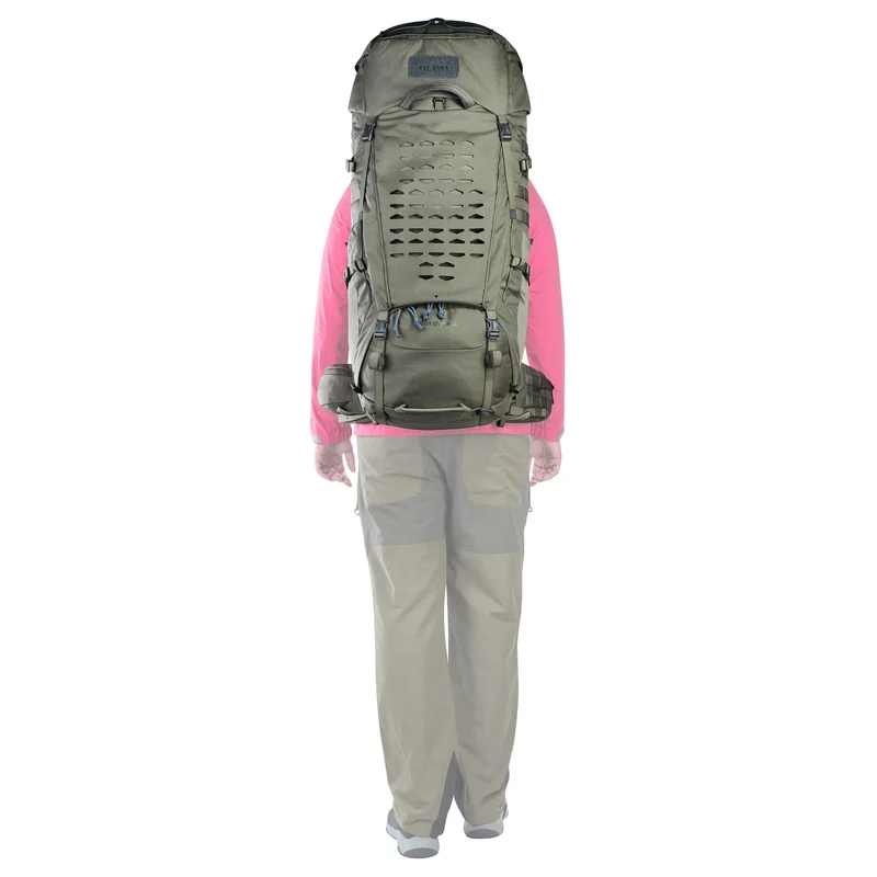 Tatonka Yukon 60+10 Women BC - Mochila de senderismo 77 cm (stone grey olive)