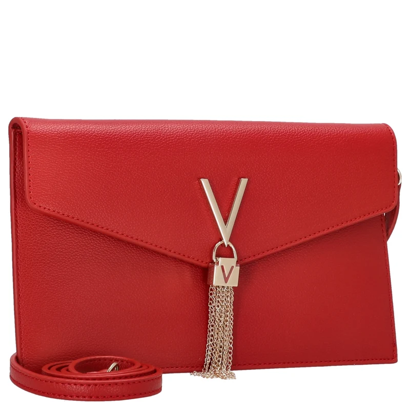 Valentino Bags Luxe - Bolso bandolera 27 cm (rubino)