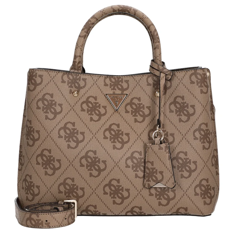 Guess Meridian ll - Bolso de mano (latte logo)