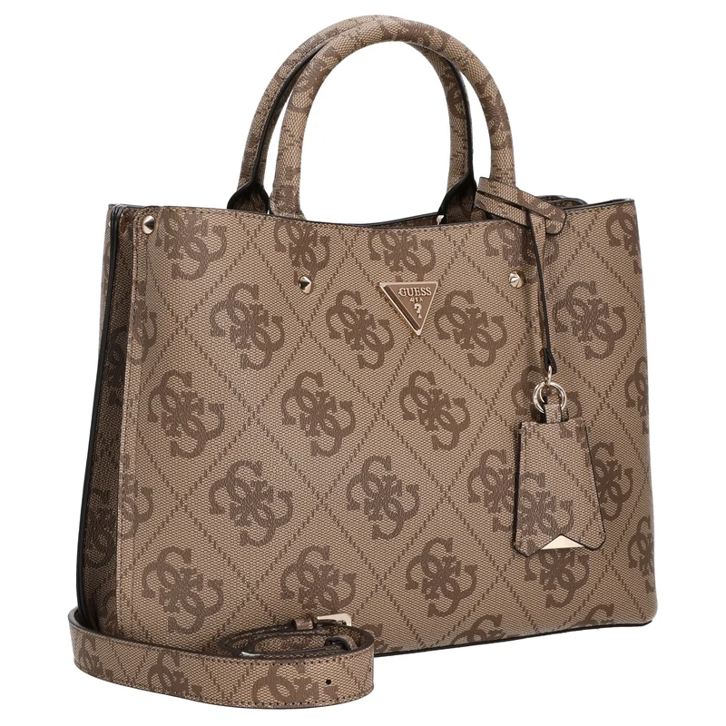 Guess Meridian ll - Bolso de mano (latte logo)