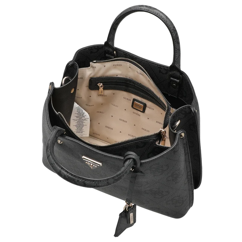 Guess Meridian ll - Bolso de mano (coal logo)
