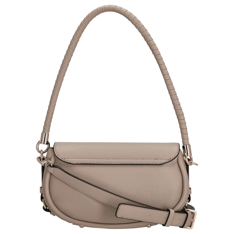 Guess Danya Flap - Bolso de hombro 25 cm (taupe)