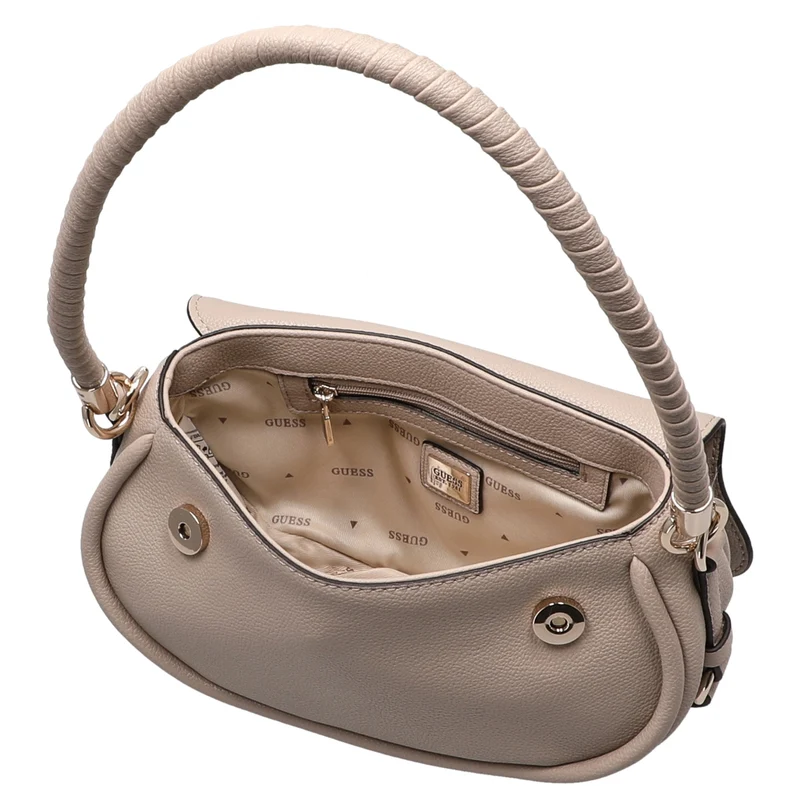 Guess Danya Flap - Bolso de hombro 25 cm (taupe)