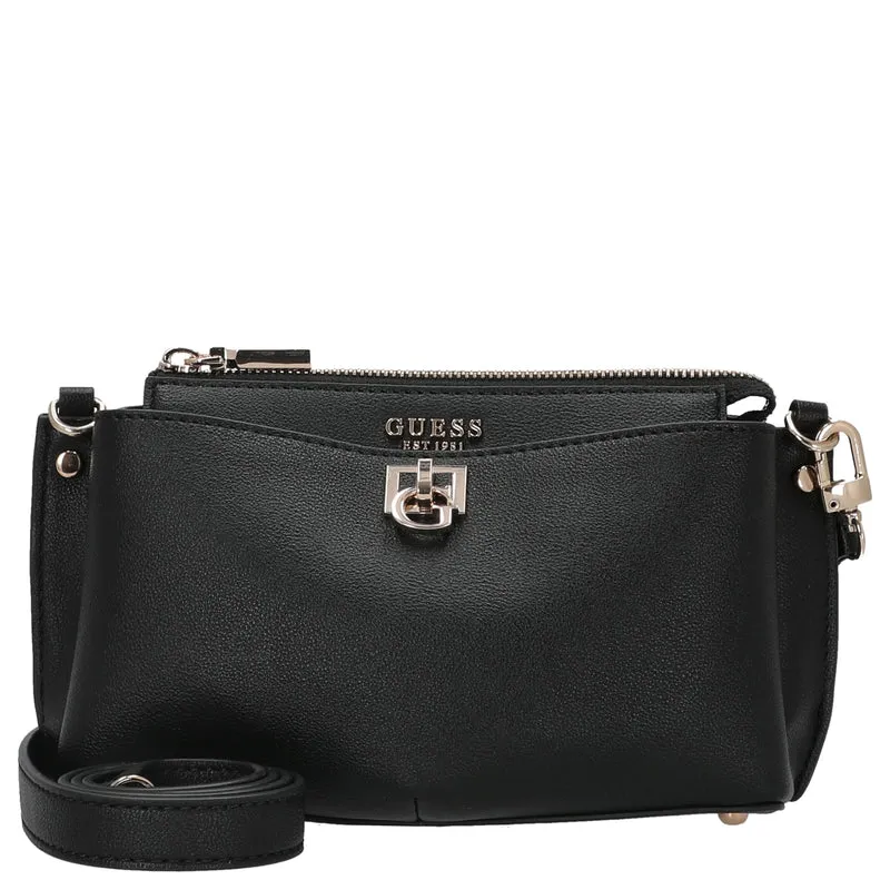 Guess Bianca Mini - Bolso bandolera 21 cm (black)