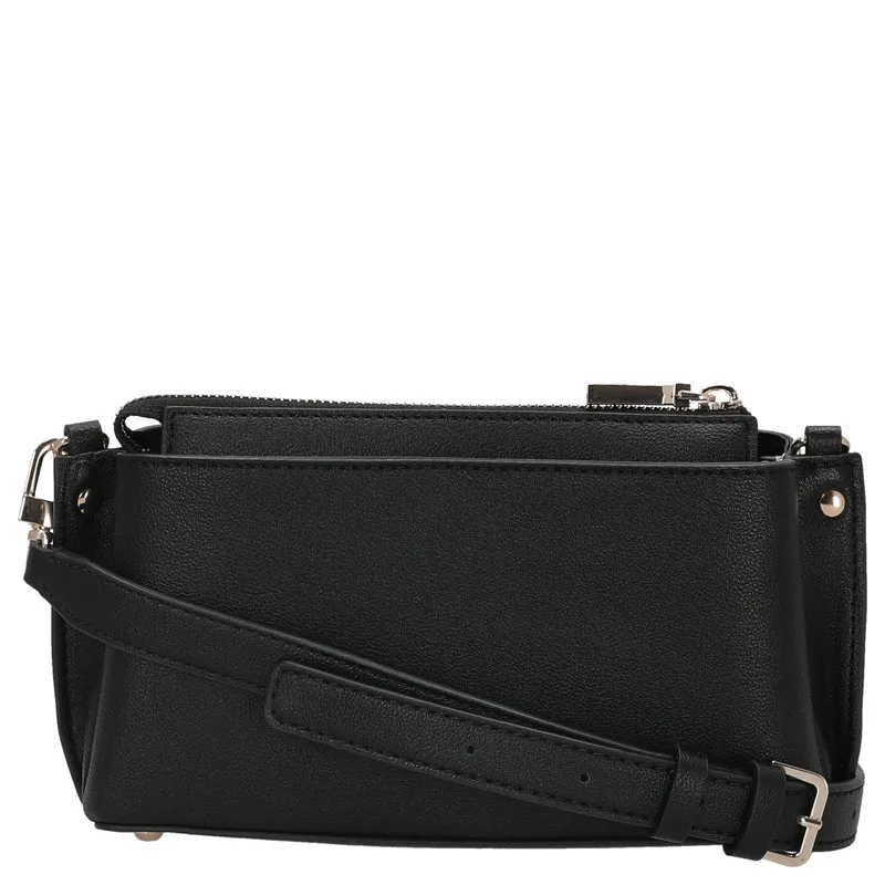 Guess Bianca Mini - Bolso bandolera 21 cm (black)