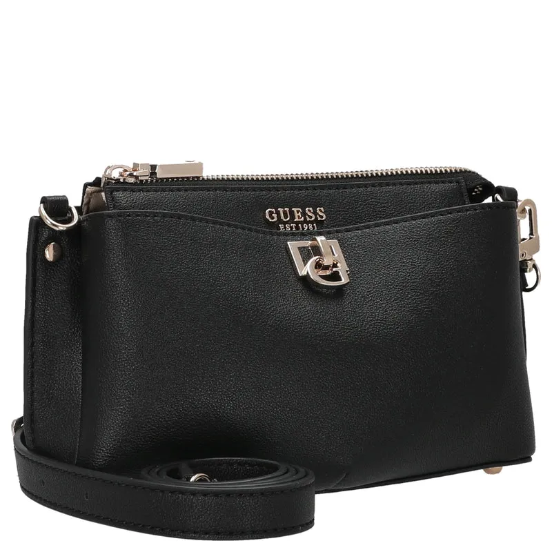 Guess Bianca Mini - Bolso bandolera 21 cm (black)