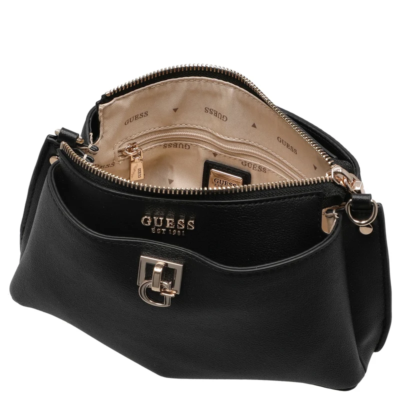 Guess Bianca Mini - Bolso bandolera 21 cm (black)