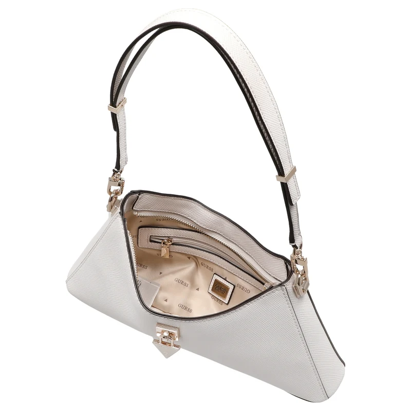 Guess Patsie - Bolso de hombro 31 cm (off white)
