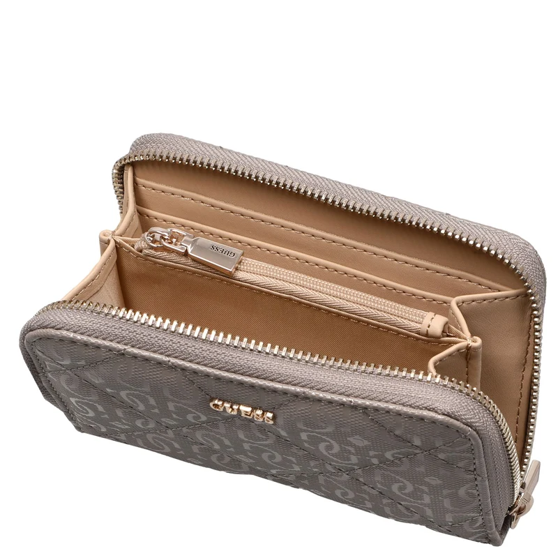Guess Libby SLG Medium - Cartera 4cc 14 cm (dark taupe)