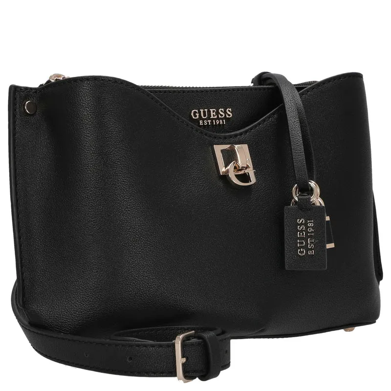Guess Bianca - Bolso de hombro 28 cm (black)