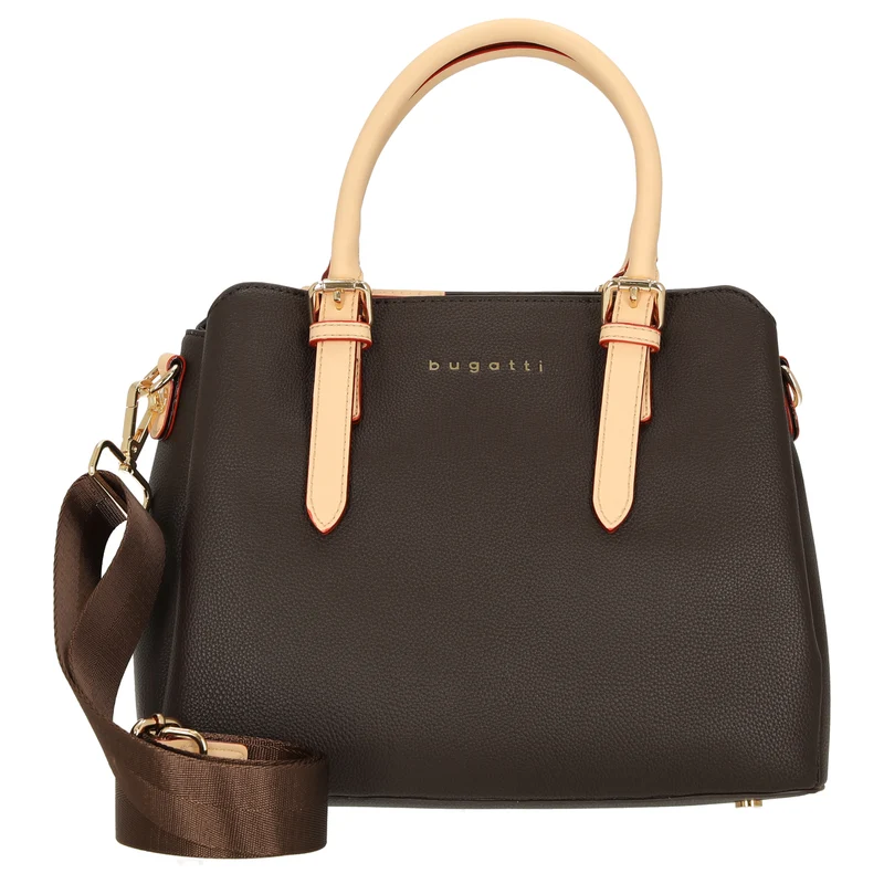 bugatti Ella M - Bolso de mano 30 cm (darkbrown)