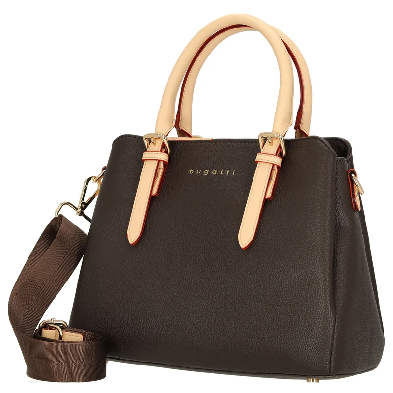 bugatti Ella M - Bolso de mano 30 cm (darkbrown)