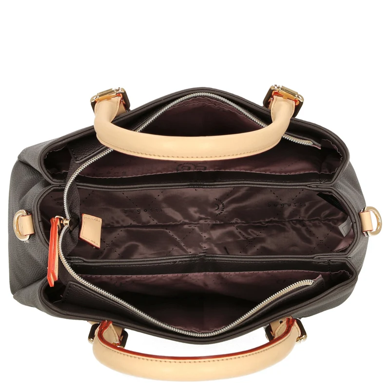 bugatti Ella M - Bolso de mano 30 cm (darkbrown)