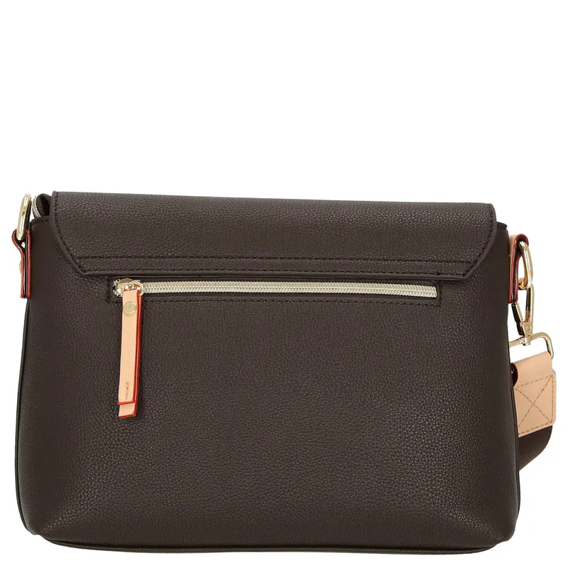 bugatti Ella - Bolso de hombro 25 cm (darkbrown)
