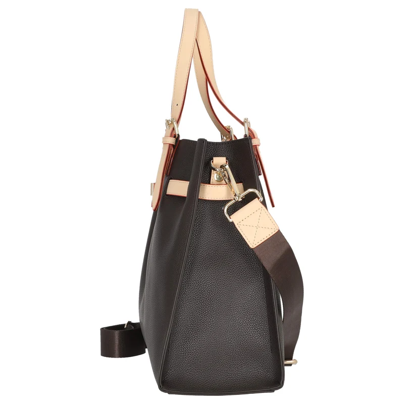 bugatti Ella - Bolso shopper L 37.5 cm (darkbrown)