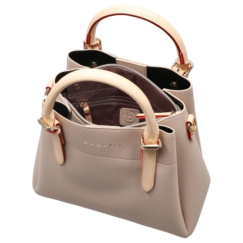 bugatti Ella - Bolso de mano M 27 cm (beige)