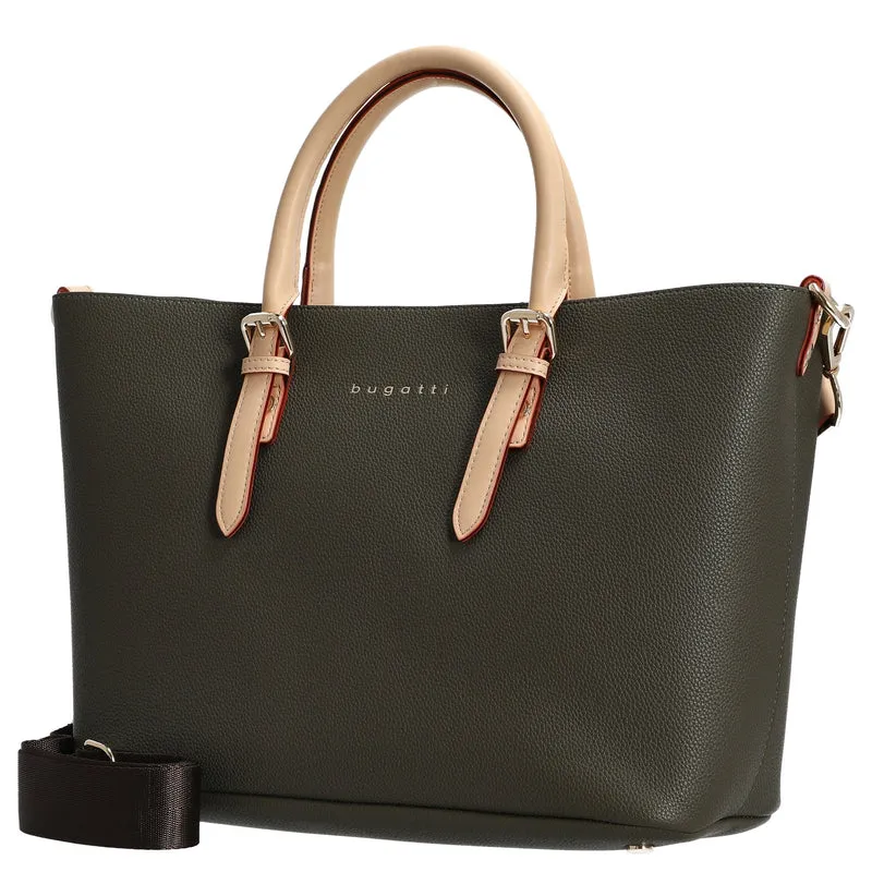 bugatti Ella - Bolso shopper M 33 cm (olive)