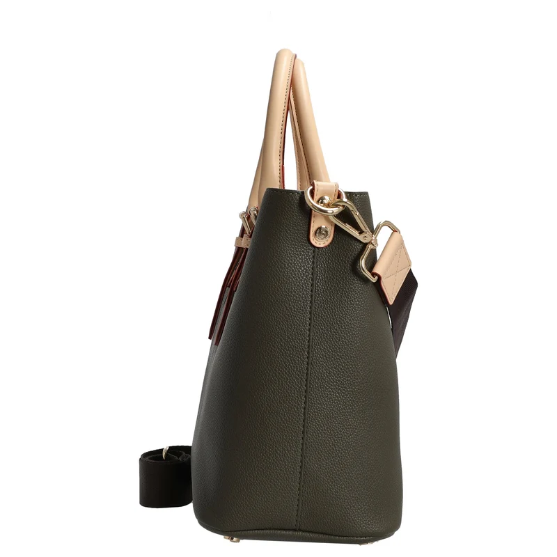 bugatti Ella - Bolso shopper M 33 cm (olive)